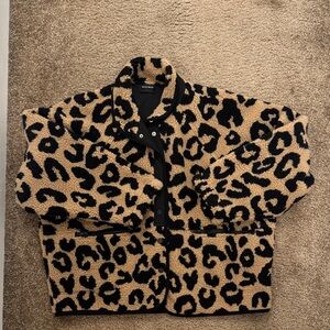 Leopard Print Women's Jacket